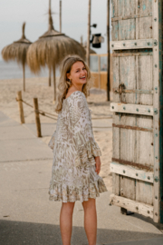 Dress Abyarta Leopard White