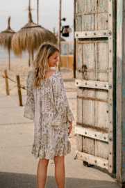 Dress Abyarta Leopard White
