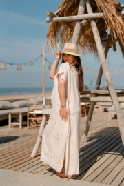 Long Kaftan Rantai Sand