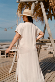 Long Kaftan Rantai Sand