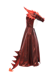 Ruby dragon cape