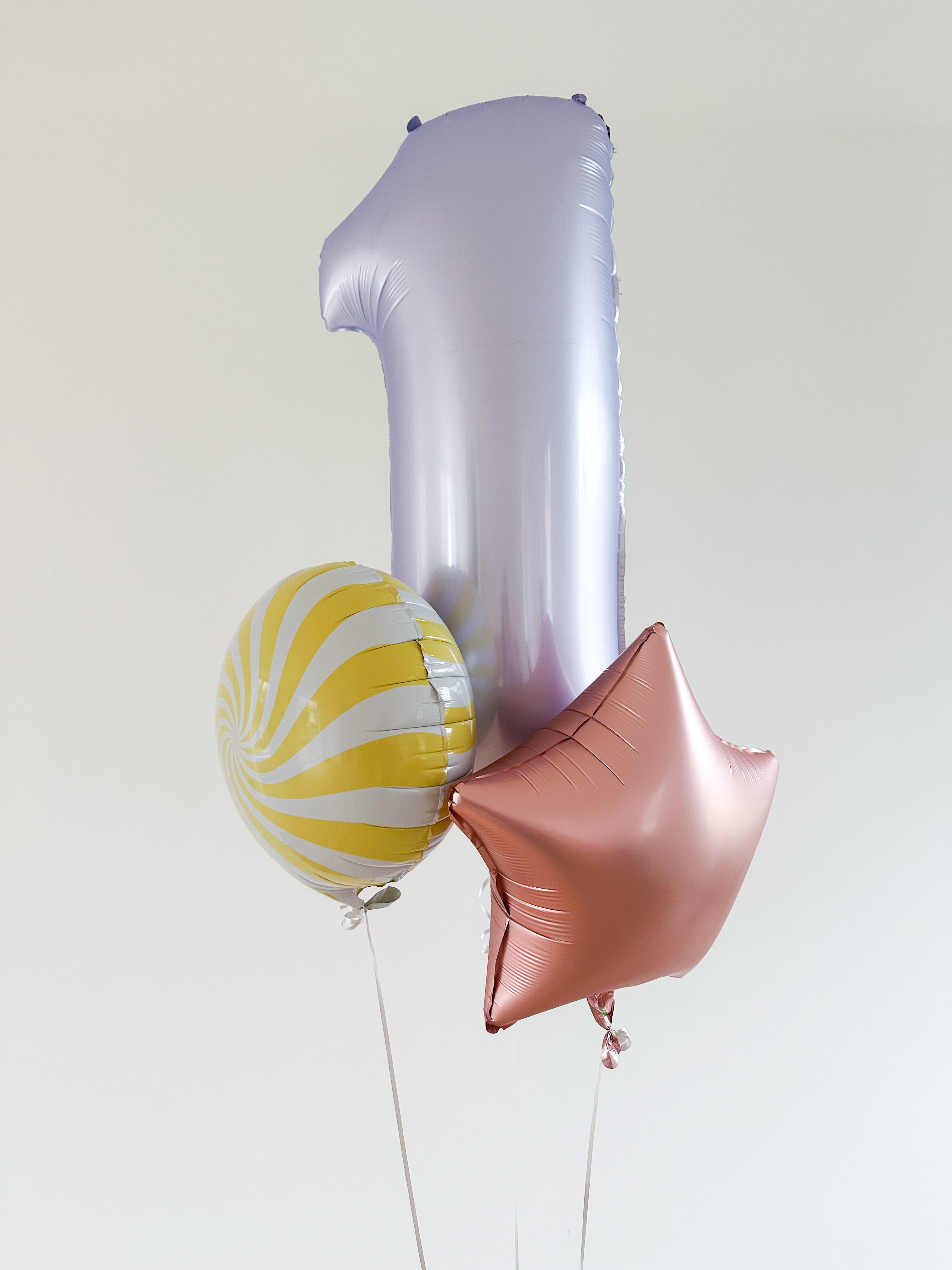 Party Deco Ster rosé 
