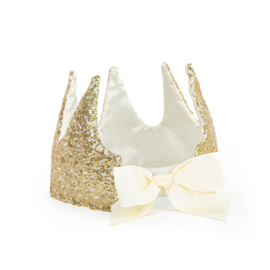 Sequin gouden kroontje