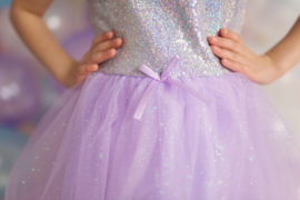 Lila Sequin prinsessen jurkje