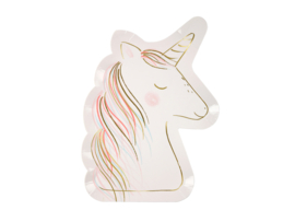 Meri Meri magical unicorn bordjes