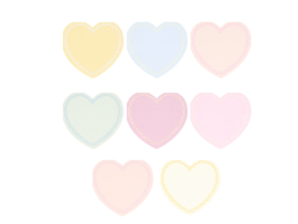 Meri Meri Heart servetten