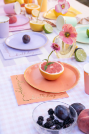 Party Deco Happy colors bordjes