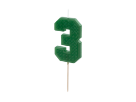 3 block kaarsje