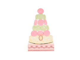 Meri Meri macaron piramide servetten