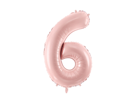Party Deco roze cijfer 72 cm (altijd op voorraad)