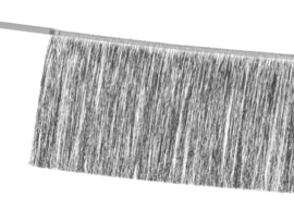 Party Deco fringe zilver slinger