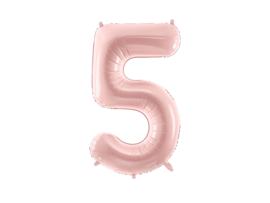 Party Deco roze cijfer 72 cm (altijd op voorraad)