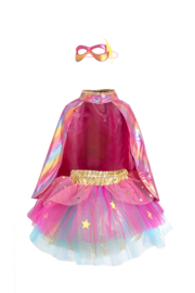 Super girl pink outfit