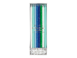 Meri Meri glitter blauw