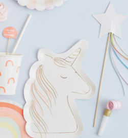 Meri Meri magical unicorn bordjes