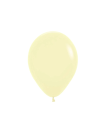 Pastel geel 6 stuks