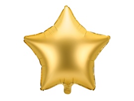 Party Deco Ster goud mat