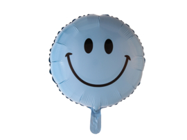 Smiley blauw