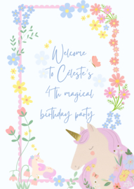 Meadow unicorn party