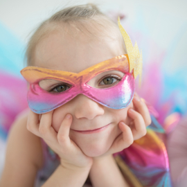 Super girl pink outfit