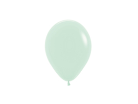 Pastel matte groen 6 stuks