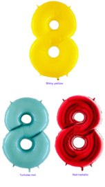 Custom cijfer 100 cm