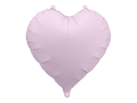 Party Deco matte lila hartje