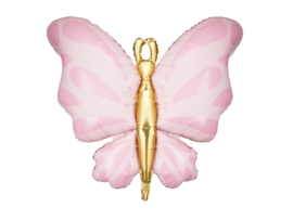Party Deco Roze vlinder