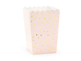 Pink gold dots