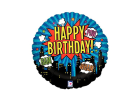 Happy birthday superhero