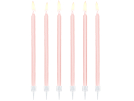 Roze kaarsjes