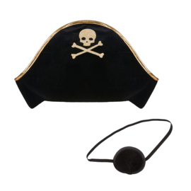 Mimi & Lula pirate hat and patch