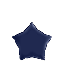 Ster navy mat smal