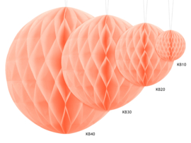 Honeycomb light peach 20 cm