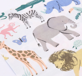 Meri Meri safari animals Large servetten