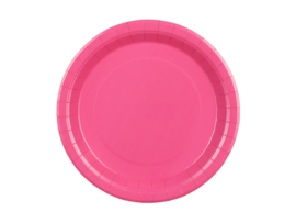 Party Deco fuchsia bordjes