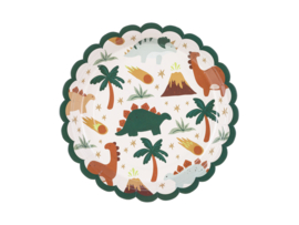 Party Deco Dino bordjes