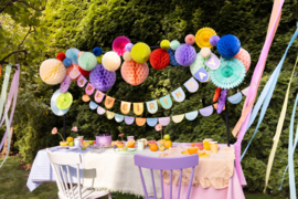 Party Deco Happy colors bordjes