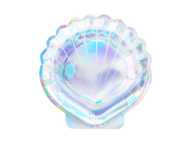 Party deco schelp bordjes