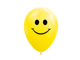 Smiley ballonnen 8 stuks