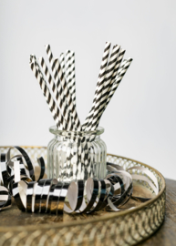 Rietjes zwart wit