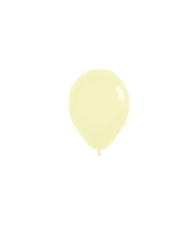 Pastel geel 6 stuks