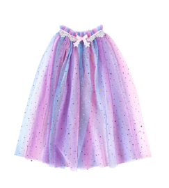 Rainbow unicorn cape & haarbandje