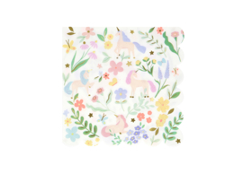 Meri meadow unicorn servetten