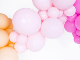 Pastel roze 6 stuks