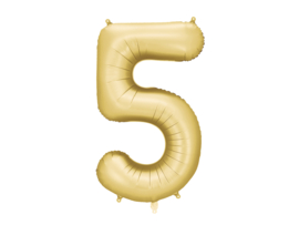 Party Deco goud satin 86 cm ( altijd op voorraad)
