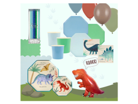 Party kit 10 personen DINO