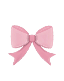 Roze strik XL