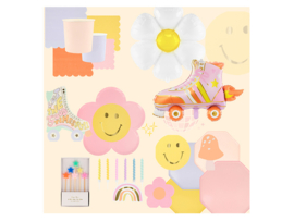 Party kit 10 personen HAPPY