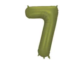 Party Deco olijf mat 86 cm